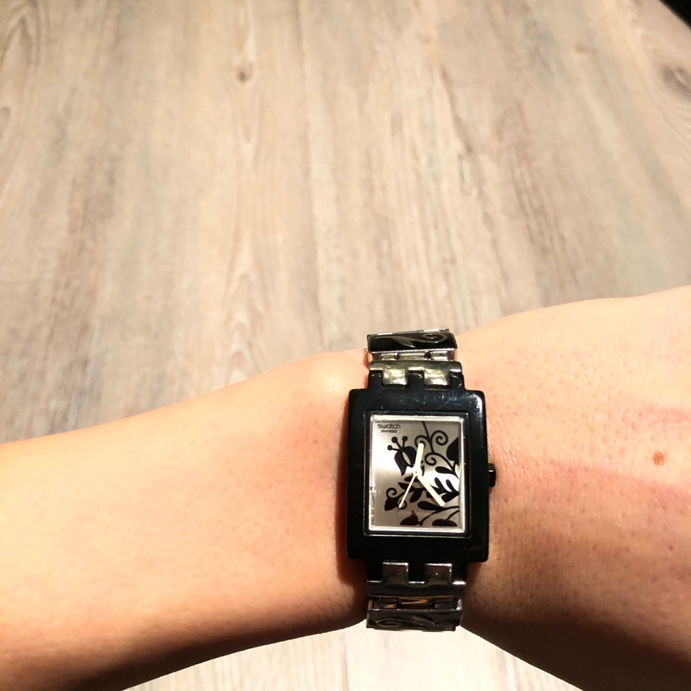 Swatch watch.